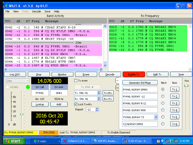 screenshot of jt-65